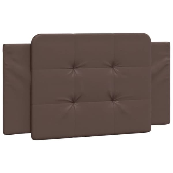 vidaXL gavlpude 100 cm kunstlæder brun