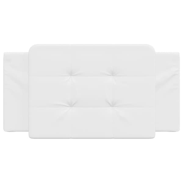 vidaXL gavlpude 100 cm kunstlæder hvid
