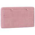 Miniatyrbillede 6 af 10: vidaXL gavlpude 80 cm velour pink