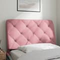 Miniatyrbillede 2 af 10: vidaXL gavlpude 80 cm velour pink