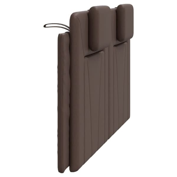 vidaXL gavlpude 160 cm kunstlæder brun