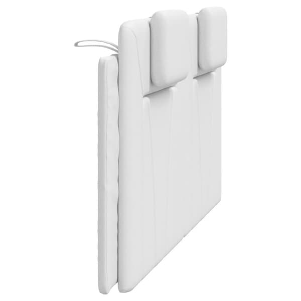 vidaXL gavlpude 160 cm kunstlæder hvid