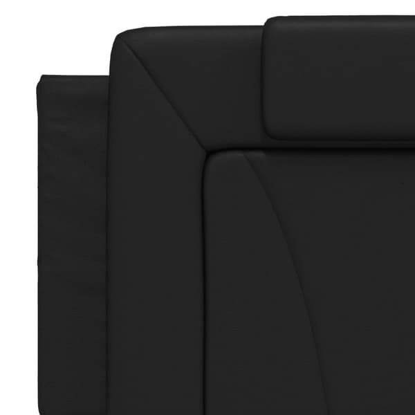 vidaXL gavlpude 160 cm kunstlæder sort