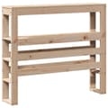 Miniatyrbilde 7 av 10: vidaXL Hodegavl med hyller 75 cm heltre furu