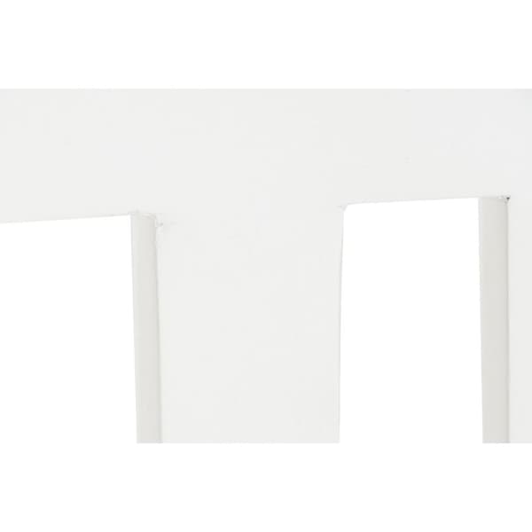 Sengegavl DKD Home Decor Hvid Brun Akacie Mangotræ 165 x 3 x 135 cm