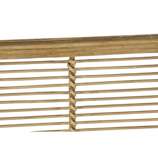 Senge gavl DKD Home Decor Naturell Brun Rotting (160 x 4 x 80 cm)