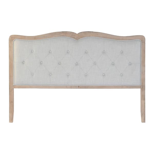 Päätylevy DKD Home Decor Vaaleanharmaa Ąžuolas 160 x 10 x 120 cm 180 x 10 x 120 cm