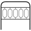 Pikkukuva 4 / 6: Metallinen sängynpääty musta 107 cm