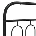 Pikkukuva 5 / 6: Metallinen sängynpääty musta 107 cm