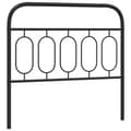 Pikkukuva 2 / 6: Metallinen sängynpääty musta 107 cm