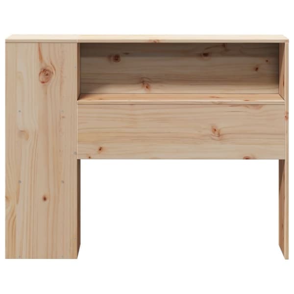 vidaXL Hodegavl med oppbevaring 90 cm heltre furu