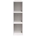 Miniatyrbilde 6 av 11: vidaXL Hodegavl med oppbevaring hvit 150 cm heltre furu