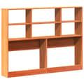 Miniatyrbilde 7 av 11: vidaXL Hodegavl med oppbevaring voksbrun 140 cm heltre furu