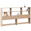 Miniatyrbilde 3 av 11: vidaXL Hodegavl med oppbevaring 200 cm heltre furu