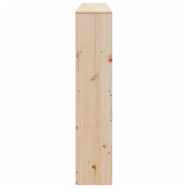 vidaXL Hodegavl med oppbevaring 200 cm heltre furu