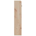 Miniatyrbilde 6 av 11: vidaXL Hodegavl med oppbevaring 150 cm heltre furu