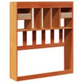 Miniatyrbilde 7 av 11: vidaXL Hodegavl med oppbevaring voksbrun 90 cm heltre furu