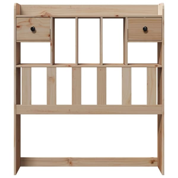 vidaXL Hodegavl med oppbevaring 75 cm heltre furu