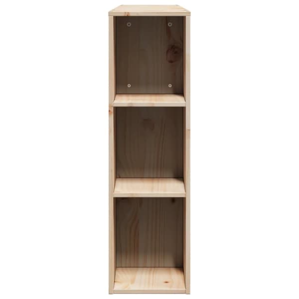 vidaXL Hodegavl med oppbevaring 200 cm heltre furu