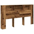 Pikkukuva 3 / 11: vidaXL Päätylevykaappi vanha puu 180x18,5x102,5 cm tekninen puu