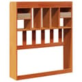 Miniatyrbilde 7 av 11: vidaXL Hodegavl med oppbevaring voksbrun 75 cm heltre furu