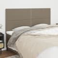 Miniatyrbild 1 av 2: Huvudgavlar 4 st taupe 100 x 5 x 78/88 cm tyg