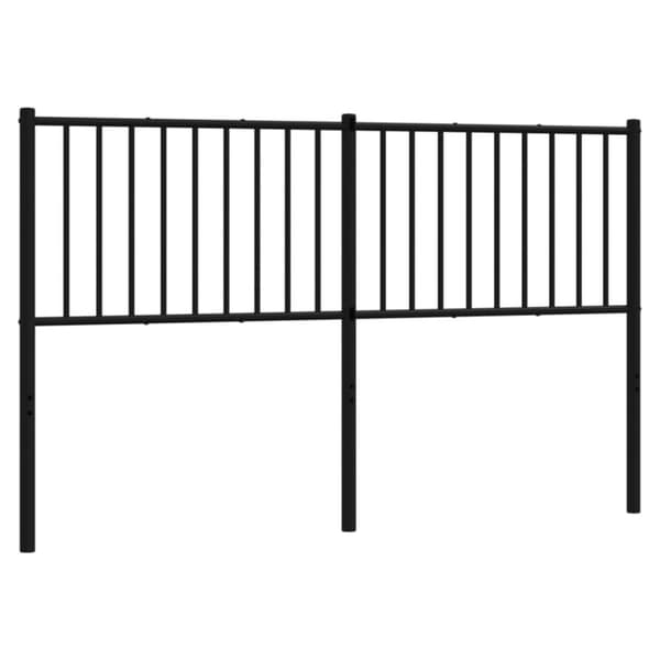 Huvudgavel metall svart 160 cm