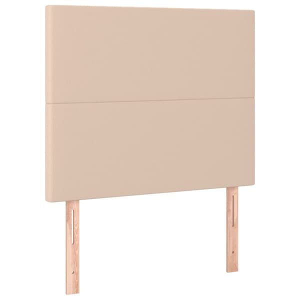 Huvudgavlar 2 st cappuccino 90x5x78/88 cm konstläder