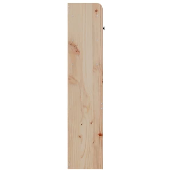 Sängynpääty säilytystilalla 100 cm täysi mänty