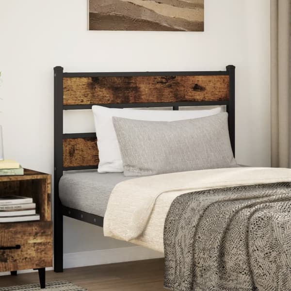 Sängyn pääty Savustettu tammi 107 cm