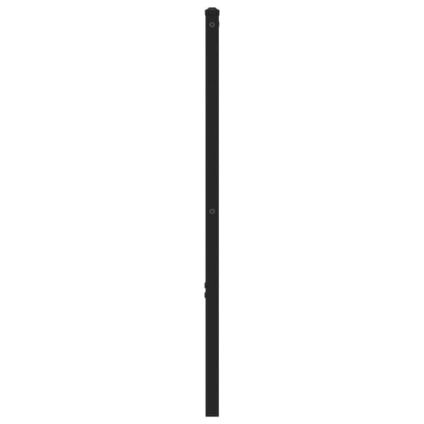 pääty, ruskea tammi, 160 cm, materiaali teräs ja puu