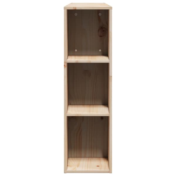 Sängynpääty säilytystilalla 180 cm täysi mänty