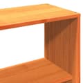 Pikkukuva 8 / 10: Sängynpääty säilytystilalla vahanruskea 120 cm täysi mänty