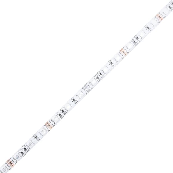 sengegavl m. LED-lys 180x18,5x103,5 cm konstrueret træ kunsteg