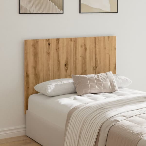 Sänggavel artisan ek 120x1,5x80 cm konstruerat trä