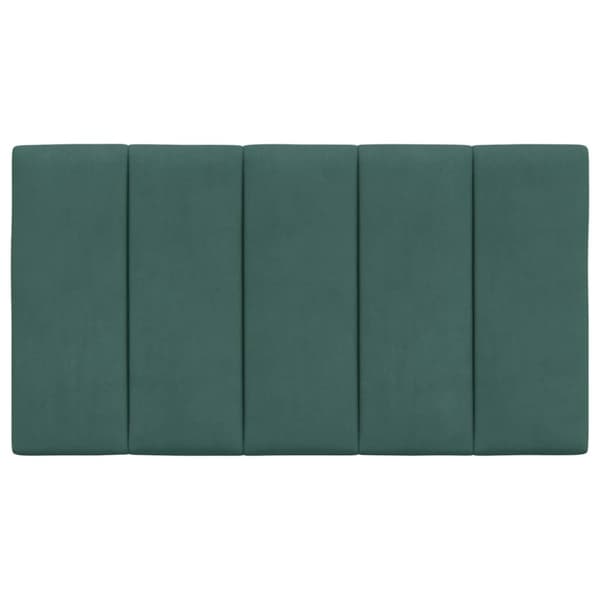 gavlpude 90 cm velour mørkegrøn