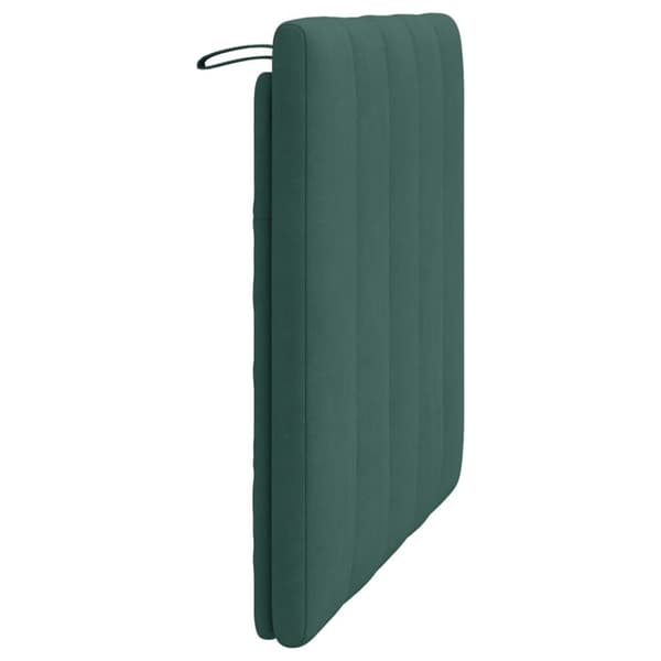 gavlpude 90 cm velour mørkegrøn