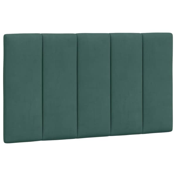 gavlpude 90 cm velour mørkegrøn