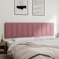 Miniatyrbillede 4 af 10: gavlpude 180 cm velour pink