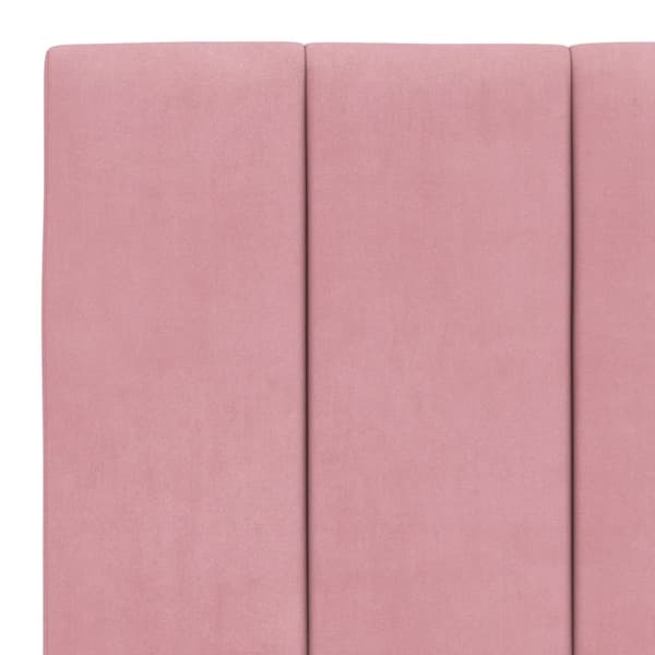 gavlpude 180 cm velour pink