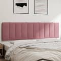 Miniatyrbillede 1 af 10: gavlpude 180 cm velour pink