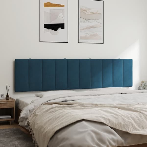 päätytyyny Sininen 200 cm Velvet