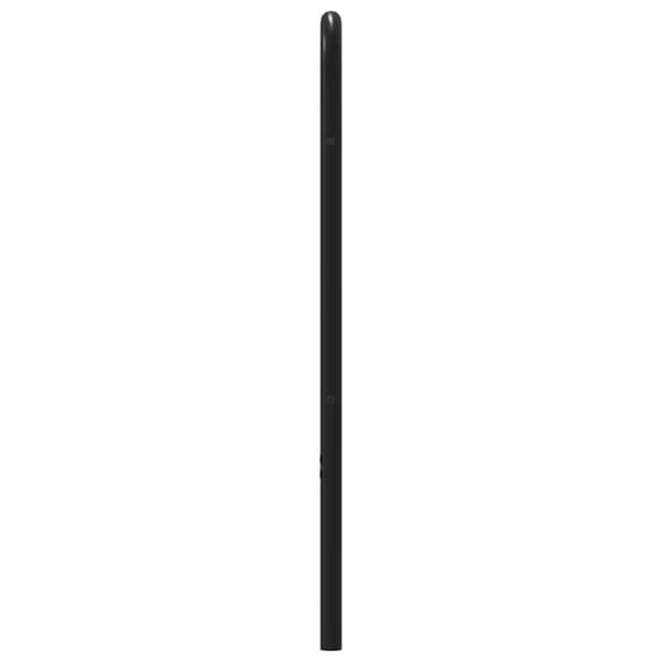 vidaXL Hodegavl røkt eik 80 cm stål og konstruert tre