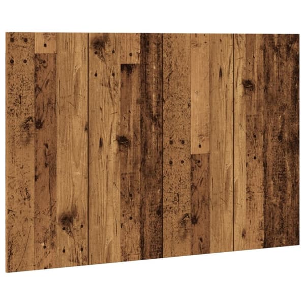 vidaXL Sengegavl gammelt tre 120x1,5x80 cm konstruert tre
