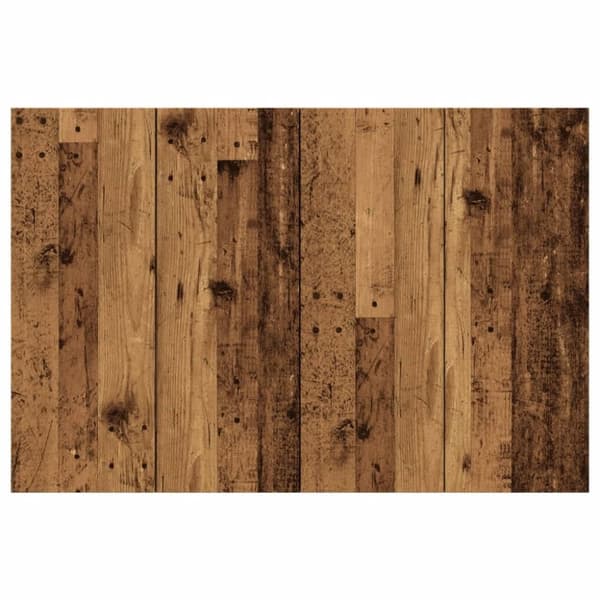 vidaXL Sengegavl gammelt tre 120x1,5x80 cm konstruert tre
