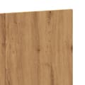 Miniatyrbilde 6 av 9: vidaXL Sengegavl artisan eik 120x1,5x80 cm konstruert tre