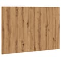 Miniatyrbilde 1 av 9: vidaXL Sengegavl artisan eik 120x1,5x80 cm konstruert tre