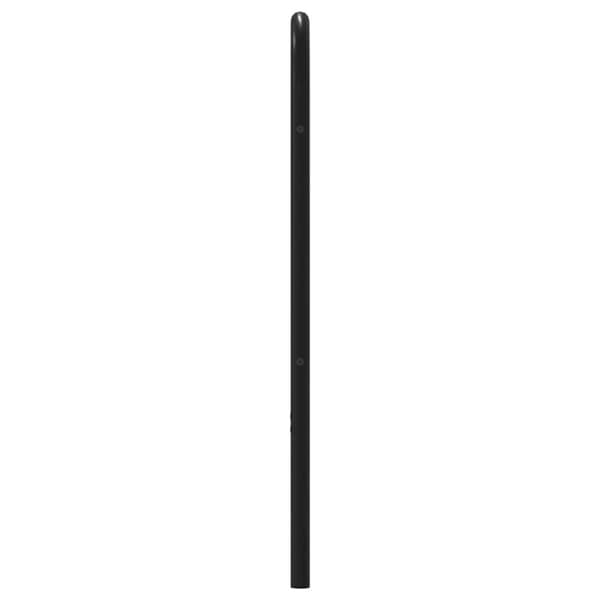 vidaXL Hodegavl sonoma eik 107 cm stål og konstruert tre