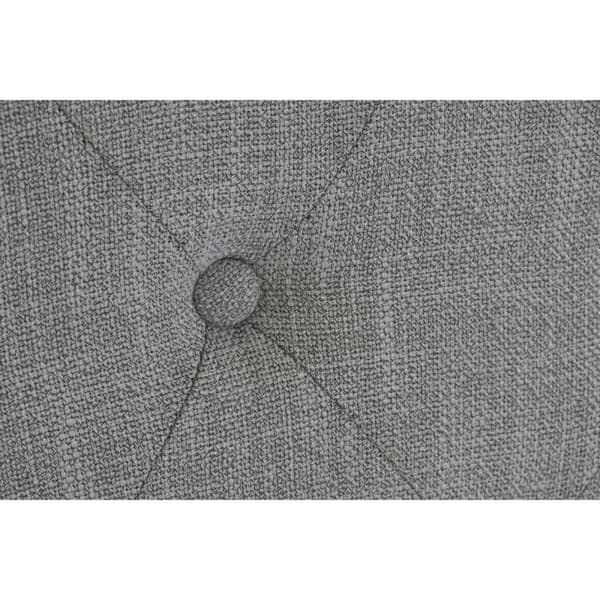 Päätylevy DKD Home Decor Harmaa Kumipuu 160 x 10 x 120 cm