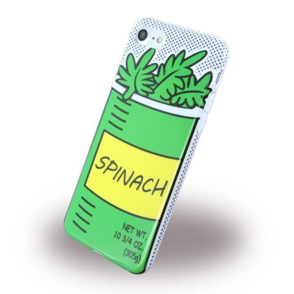 Benjamins - BJ7POPSPIN - Silikonskal / telefonskal - Apple iPhone 7 - Spenat